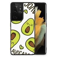 Samsung Galaxy S21 Ultra Hoesje Avocado Singing Samsung Galaxy S21 Ultra Hoesje Avocado Singing