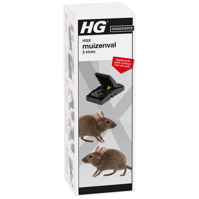 HGX muizenval 2 stuks