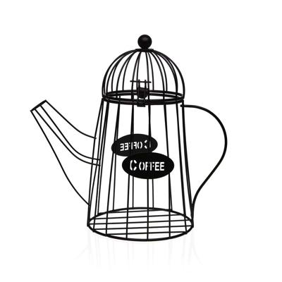 Koffiecapsule organizer Versa Metaal 25,5 X 26 X 13 CM Theepot