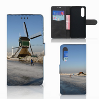 Huawei P30 Flip Cover Schaatsers