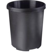 HAN 43x49 cm (ØxH) 50l Polypropylen Farbe: 1836-13 Prullenbak 50 l (Ø x h) 350 mm x 490 mm Zwart 1 stuk(s)