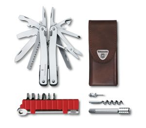 Victorinox Swiss Tool Spirit X Plus Ratchet multi tool plier Volledige grootte 36 stuks gereedschap Roestvrijstaal