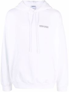 Marcelo Burlon County of Milan hoodie à motif Cross - Blanc