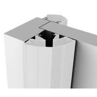 Ellen vingerbeschermingsprofiel - Finprotect Plus 5090 - 250cm - wit RAL9010