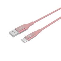 Celly - USB-Kabel Type-C, 1 meter, Roze - Siliconen - Celly Feeling - thumbnail