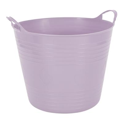 Excellent houseware Flexibele kuip / emmer - lila paars - 27 liter - kunststof - 42 x 35 cm Excellent houseware Flexibele kuip / emmer - lila paars - 27 liter - kunststof - 42 x 35 cm