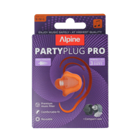 Partyplug pro transparant 1 Paar