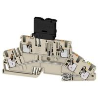 Weidmüller 2831510000 Zekeringklem Push-In-klem, Steekaansluiting Donkerbeige 50 stuk(s)