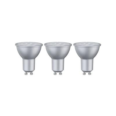 Paulmann 28430 LED-lamp Energielabel G (A - G) GU10 6.5 W Warmwit (Ø x h) 51 mm x 54 mm 3 stuk(s)