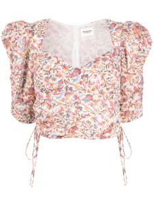 MARANT ÉTOILE blouse Galaor à manches bouffantes - Multicolore