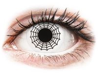 ColourVUE Crazy Lens Spider - zonder sterke (2 lenzen)