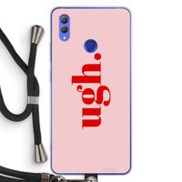 Ugh: Honor Note 10 Transparant Hoesje met koord