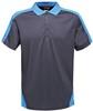 Ragetta RG1740 Contrast Coolweave Polo - Navy/New Royal - S