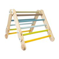 Small Foot - houten klimrek 2in1 driehoek en wandrek adventure