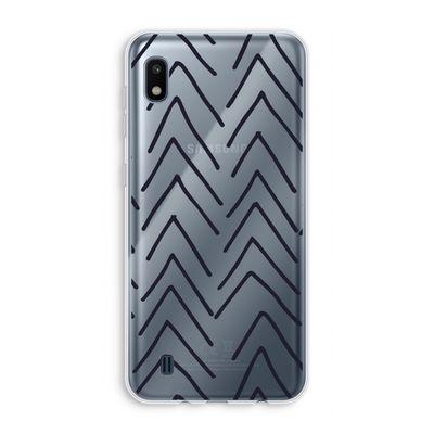 Marrakech Arrows: Samsung Galaxy A10 Transparant Hoesje