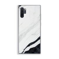 Elegante marmer: Samsung Galaxy Note 10 Plus Transparant Hoesje