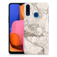 Samsung Galaxy A20s | TPU | Siliconen hoesje | Marmer Beige Samsung Galaxy A20s | TPU | Siliconen hoesje | Marmer Beige