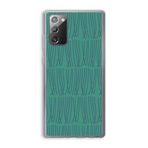 Swirls: Samsung Galaxy Note 20 / Note 20 5G Transparant Hoesje