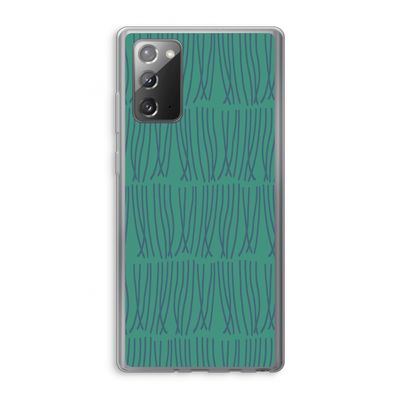 Swirls: Samsung Galaxy Note 20 / Note 20 5G Transparant Hoesje