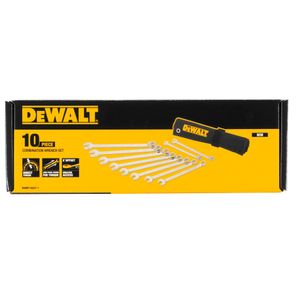 DEWALT DWMT19227-1 Ring-steeksleutelset 10-delig Sleutelbreedte (metrisch) (alleen voor ADT) 10 - 19 mm