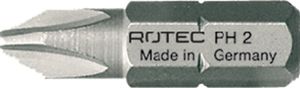 Rotec PRO Insertbit PH 2 L=25mm C 6,3 BASIC - 10 stuks - 8000002