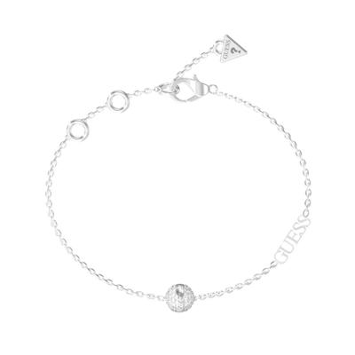 Armband Dames Guess JUBB04456JWRHS Zilverkleurig