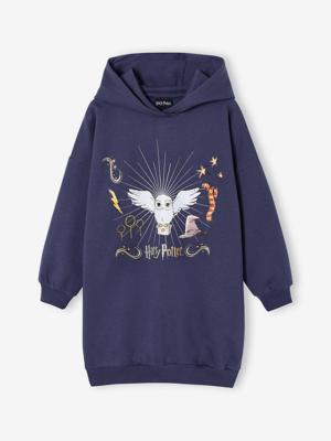 Harry Potter sweaterjurk met capuchon voor meisjes nachtblauw