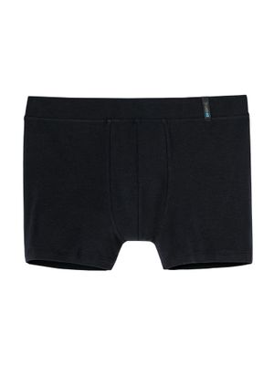 Schiesser - Long Life Soft - Short - zwartblauw, Maat:L