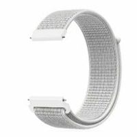 Sport Loop nylon bandje - Wit - Samsung Galaxy Watch 6 Classic - 47mm & 43mm