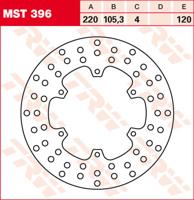 TRW Remschijf, remschijven voor de moto, MST396