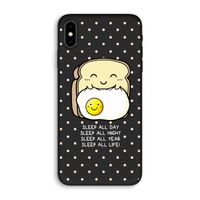 Sleep All Day: iPhone XS Max Biologisch afbreekbaar hoesje