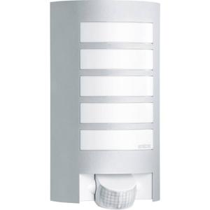 Steinel AUSSENLEUCHTE L 12 S SI 657918 Buitenlamp met bewegingsmelder (wand) LED E27 60 W Zilver