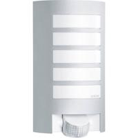 Steinel AUSSENLEUCHTE L 12 S SI 657918 Buitenlamp met bewegingsmelder (wand) LED E27 60 W Zilver - thumbnail