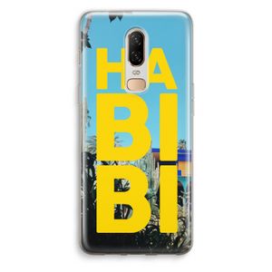 Habibi Majorelle : OnePlus 6 Transparant Hoesje