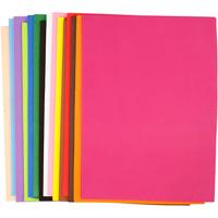 Creativ Company Foam vellen, a3, vel 297x420 mm, dikte 2 mm, diverse kleuren, 30 div vellen/ 1 doos