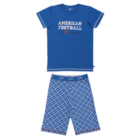 Lief! Boys shortama 3/4 4534 Check-98/104 - thumbnail