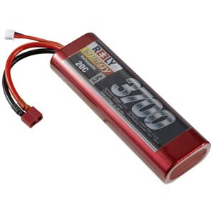 Reely LiPo accupack 7.4 V 3700 mAh Aantal cellen: 2 20 C Hardcase T-stekkersysteem