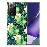 Samsung Galaxy Note20 Ultra | TPU Case | Orchidee Groen