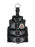 Moncler porte-clés à design de gilet - Noir - thumbnail