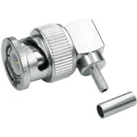 Telegärtner J01000A1257 J01000A1257 BNC-connector Stekker, haaks 50 Ω 1 stuk(s)