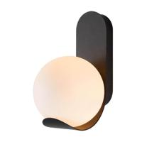 Nordlux Design buitenlampDalius zwart met witte bol - 2418271003