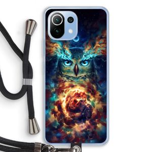 Aurowla: Xiaomi Mi 11 Lite Transparant Hoesje met koord