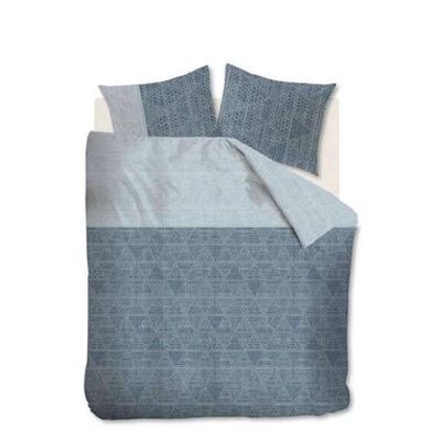 Ambiante dekbedovertrek Dimitri - blauw/groen - 140x200/220 cm