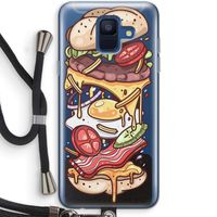 Diet Coke Please: Samsung Galaxy A6 (2018) Transparant Hoesje met koord