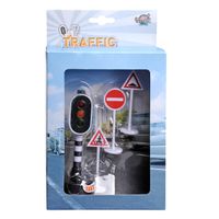 Kids Globe Verkeerslicht met verkeersborden
