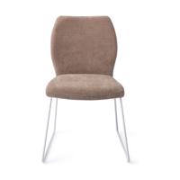 Jesper Home Ikata eetkamerstoel Mocha Mist slide white