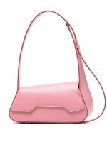 Santoni sac porté épaule The Pluto en cuir - Rose