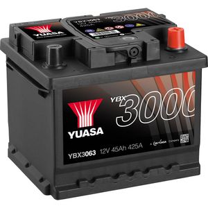 Yuasa SMF YBX3063 Autoaccu 45 Ah Pooltype: T1