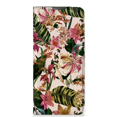 Motorola Moto E20 Smart Cover Flowers