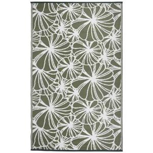 Esschert Design Buitenkleed 241x152 cm bloemmotief OC21